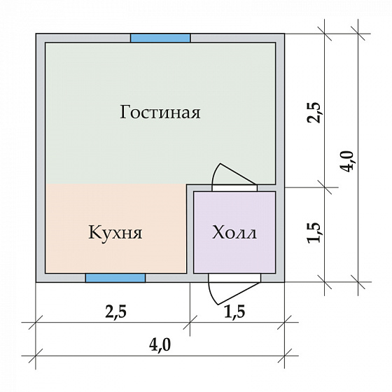Дачник 4 х 4
